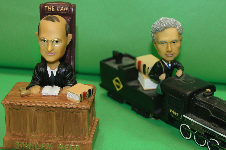 20th Century Justices - Louis D Brandeis and Stanley Reed - Bobbleheads