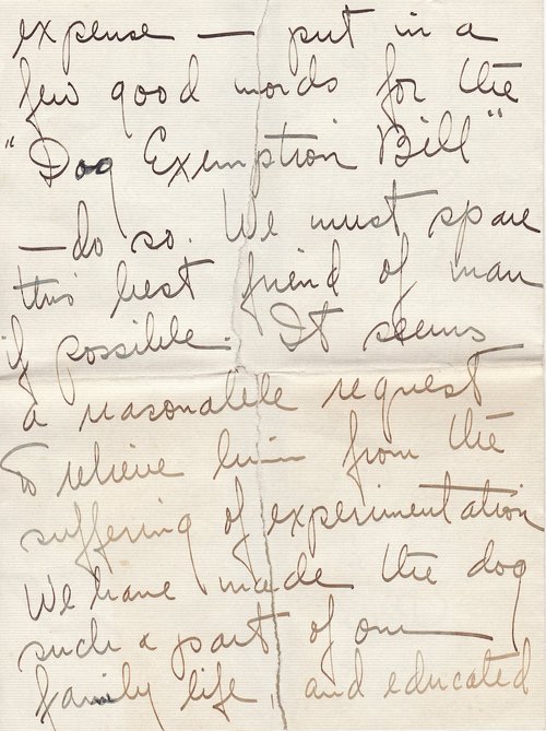 Irene C. McLaughlin to Clarence Darrow, May 28, 1929, page two