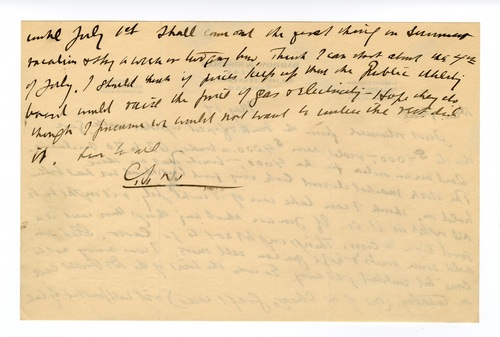 Clarence Darrow to Paul Darrow, May 14, 1917, page two