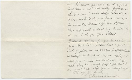 Clarence Darrow to Nathan Leopold, September 22, 1924, page two