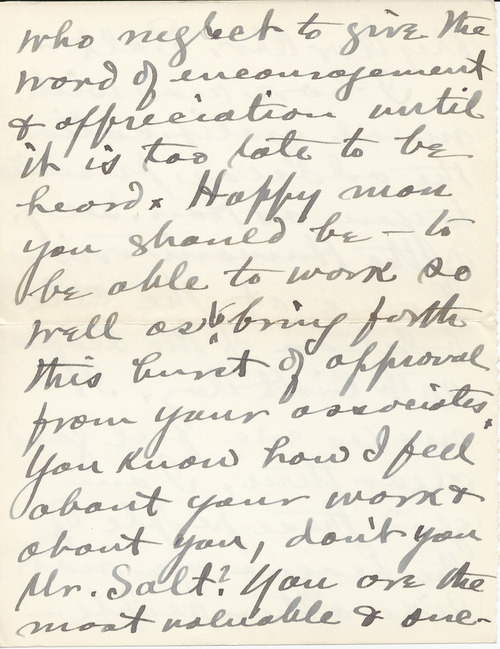Image 2 of letter from   Howard J. Moore to   Henry S Salt