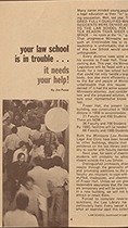 Minnesota Law Alumni News, Vol. 21, no. 1, Fall 1970.