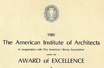 The American Institute of Architects Award of Excellence