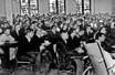 Thumbnail of 1950 Law Students attend lecture in Fraser Hall