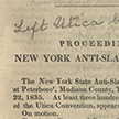 Proceedings of the New York Anti-Slavery State Society