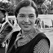 Autographed copy of photo of Rosa Parks