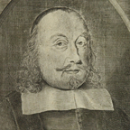 Engraved portrait of Johan Loccenius (Johan Locken)