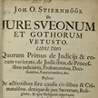 title page of Jure Sveonum et Gothorum Vetusto